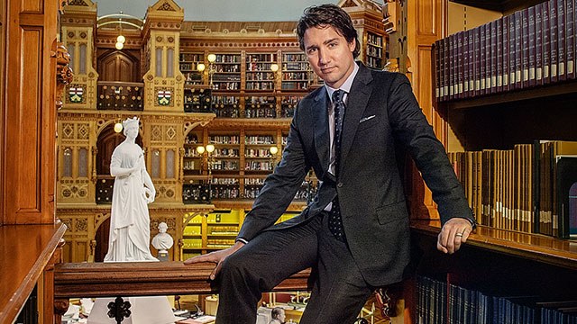 Leaning Trudeau