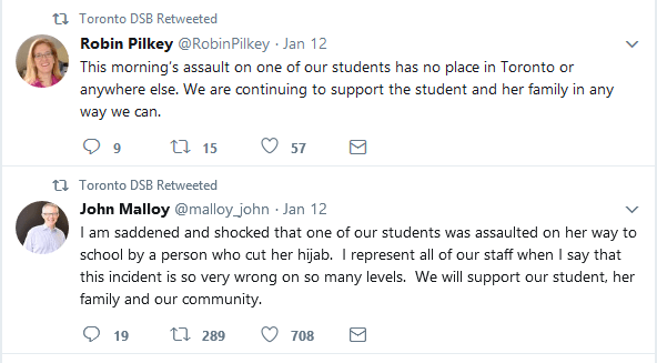TDSB retweeting